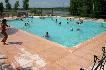 Camping Aux Rives Du Soleil Pont-de-Vaux Exterior photo